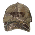 Camouflage Cap w/ Fray Trim